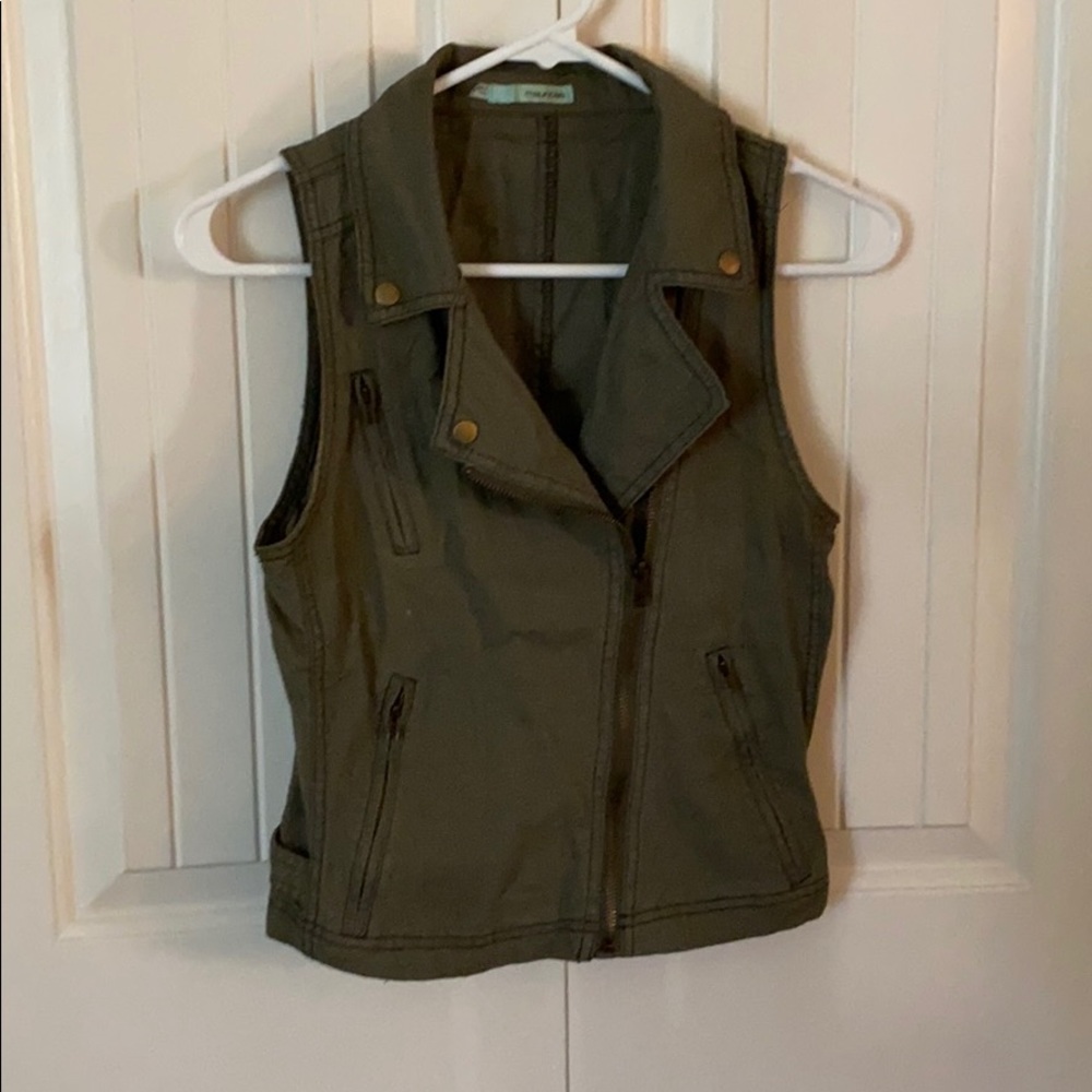 Maurices Olive Green Vest